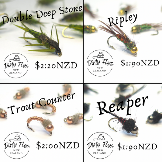 Winter fishing knocking on the door